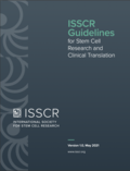 ISSCR Guidelines Frontcover
